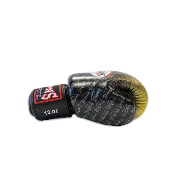 Боксерські рукавиці Twins Fancy FBGVL3-TW1 Dragon Black-Gold
