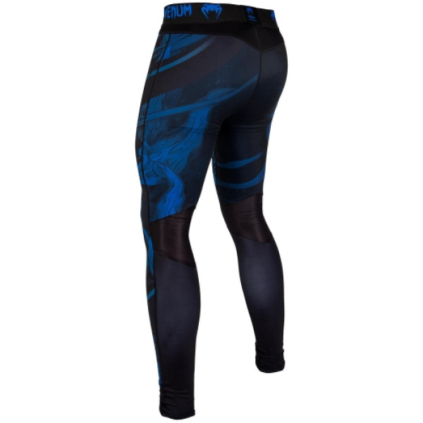Компресійні штани Venum Devil Spats Blue Black