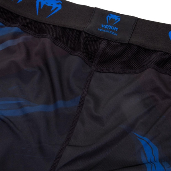 Компресійні штани Venum Devil Spats Blue Black