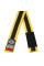 Дитячий пояс для кимоно Peresvit BJJ Belt Kid's Yellow Black Stripe