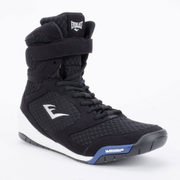 Боксерки Everlast Elite High Top Boxing Shoes Black