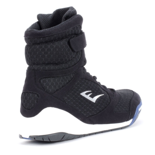 Боксерки Everlast Elite High Top Boxing Shoes Black