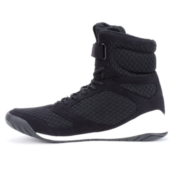 Боксерки Everlast Elite High Top Boxing Shoes Black