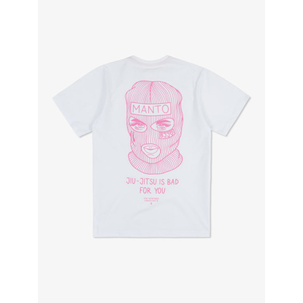 Футболка MANTO x KTOF T-shirt Balaclava White