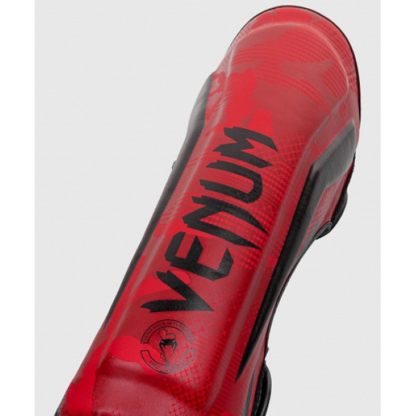Захист гомілкостопу Venum Elite Shinguards Red Camo