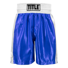 Шорти TITLE Boxing Edge Boxing Trunks 2.0 Blue White