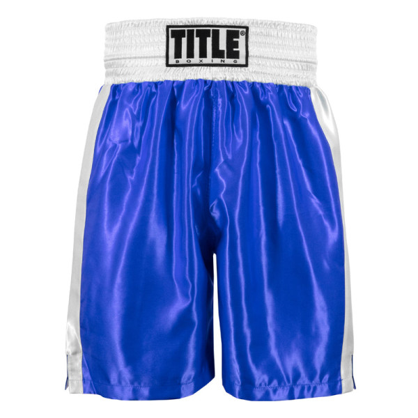 Шорти TITLE Boxing Edge Boxing Trunks 2.0 Blue White