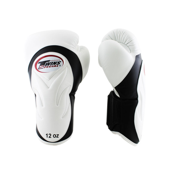 Боксерські рукавиці Twins Velcro Extra Design BGVL6 Black White