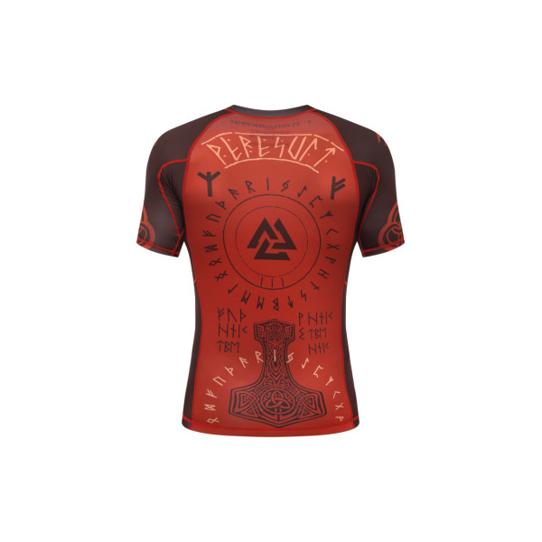 Рашгард Peresvit Valhalla Rashguard Short Sleeve Cadmium