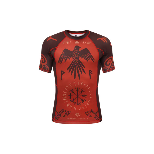 Рашгард Peresvit Valhalla Rashguard Short Sleeve Cadmium