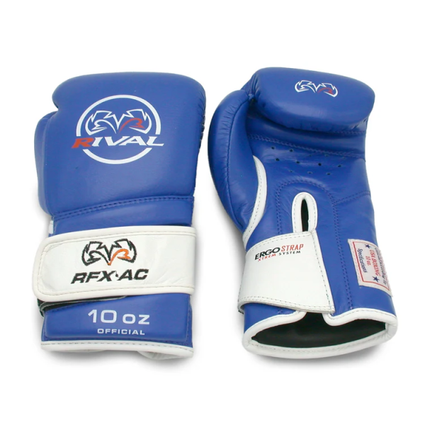 Боксерські рукавиці Rival RFX-AC Amateur Competition Fight Gloves Blue