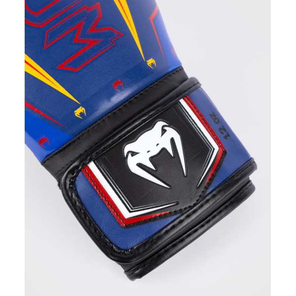 Боксерські рукавички Venum Elite Evo Boxing Gloves - Blue Yellow