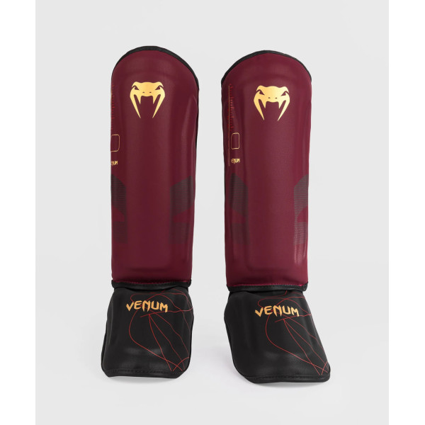 Захист гомілки Venum Tactical XT Shinguards - Black/Burgundy/Gold