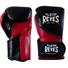 Боксерські рукавиці Cleto Reyes High Precision Leather Training Gloves Black Red