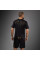 Футболка Venum Serpenti Dry Tech T-Shirt Black Silver Gold