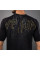 Футболка Venum Serpenti Dry Tech T-Shirt Black Silver Gold
