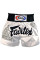 Шорти для тайського боксу Fairtex Superstition White Muaythai Shorts