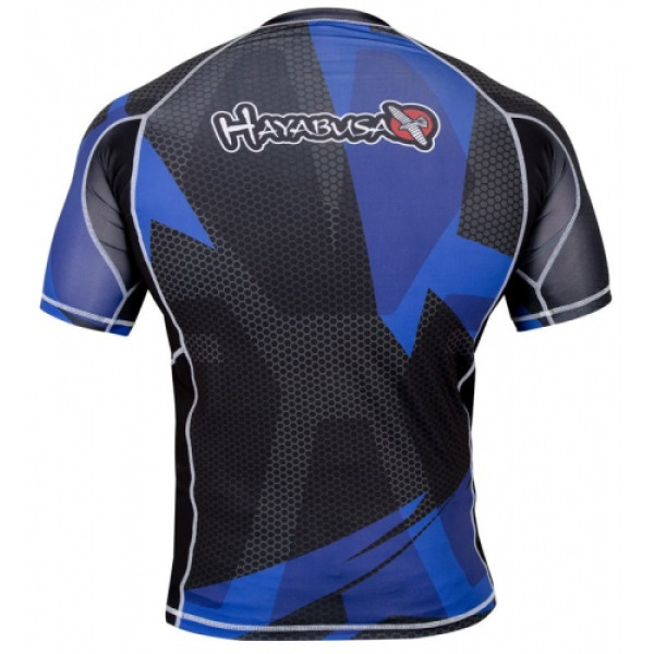 Рашгард з кор. рукавом Hayabusa Metaru Black-Blue