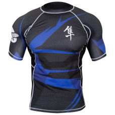 Рашгард з кор. рукавом Hayabusa Metaru Black-Blue