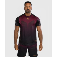 Тренувальна футболка Venum Tactical XT Dry tech T-shirt - Black/Burgundy/Gold