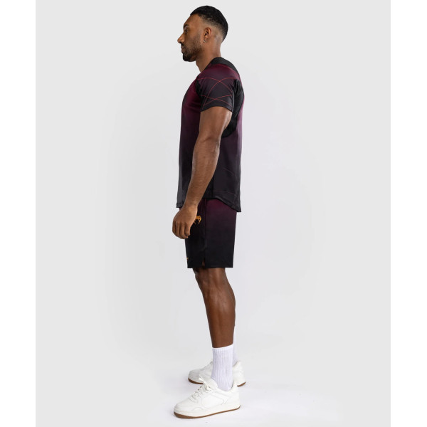 Тренувальна футболка Venum Tactical XT Dry tech T-shirt - Black/Burgundy/Gold