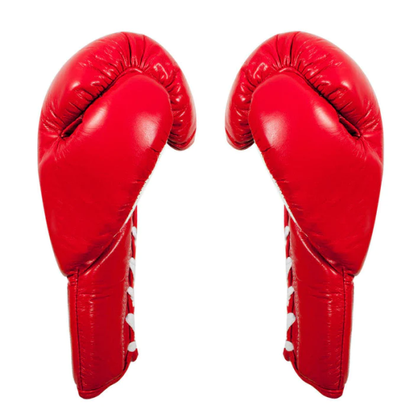 Бойові боксерські рукавиці Cleto Reyes Official Leather Fight Gloves Red