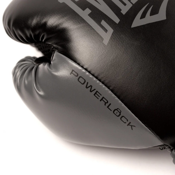 Боксерські рукавиці Everlast Powerlock 2R Training Gloves Hook and Loop Black
