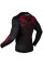 Рашгард Venum NoGi 2.0 Rashguard Long Sleeves Black Red