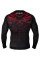 Рашгард Venum NoGi 2.0 Rashguard Long Sleeves Black Red