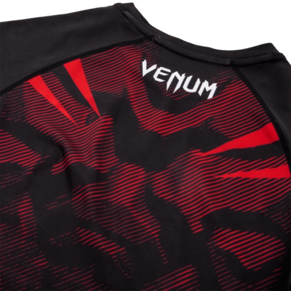 Рашгард Venum NoGi 2.0 Rashguard Long Sleeves Black Red