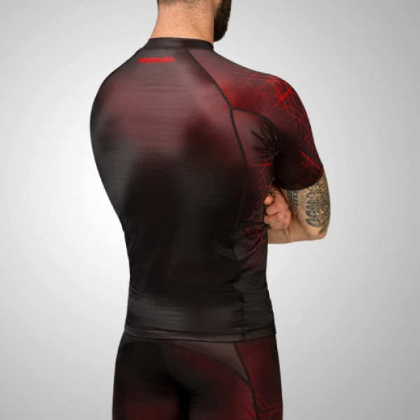 Рашгард Hayabusa Geo Short Sleeve Rashguard Red