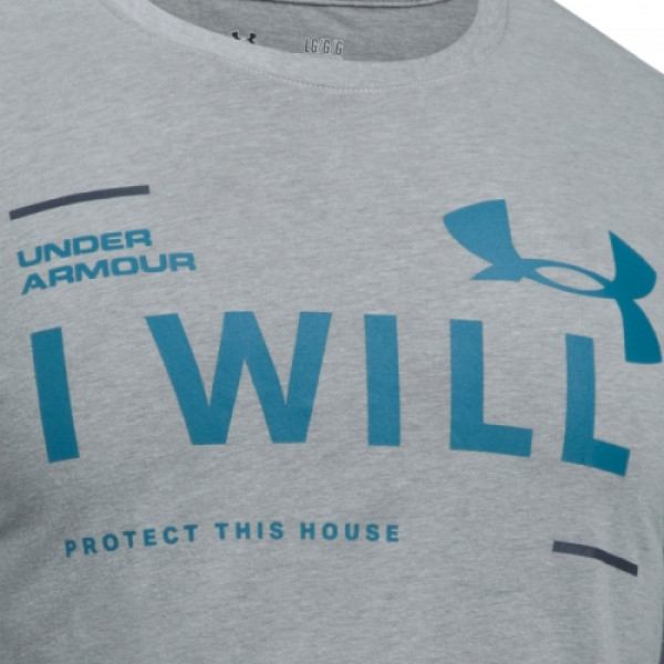 Футболка Under Armour I Will T-Shirt Charged Cotton Steel