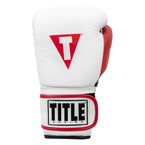 Снарядні рукавиці Title Boxing Gel World V2T Bag Gloves White Red Black