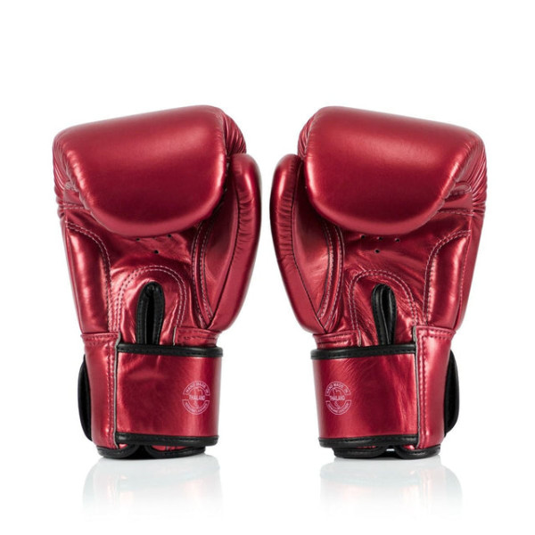 Боксерські рукавиці Fairtex BGV22 Metallic Red