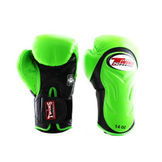 Боксерські рукавиці Twins Velcro Extra Design BGVL6 Black Green