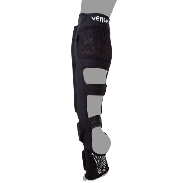 Защита ног Venum Kontact Evo Shinguards Black