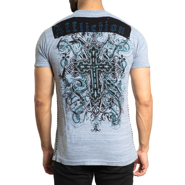 Футболка Affliction Reverie A24000 Ashley Blue