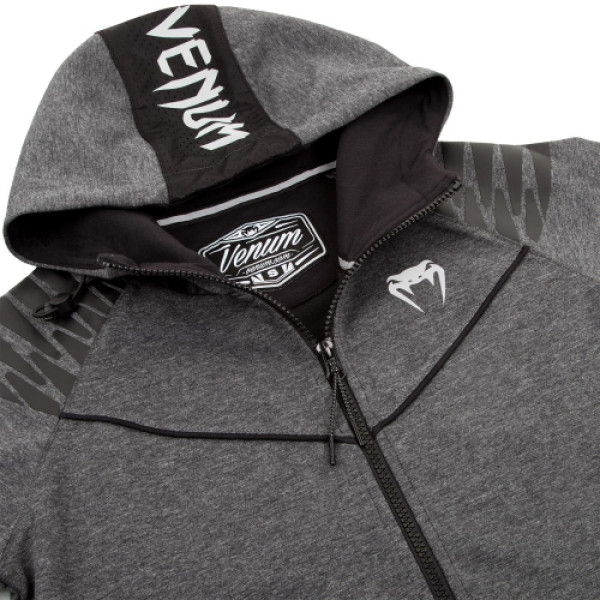 Жіноча худі Venum Laser Hoody Dark Heather Grey