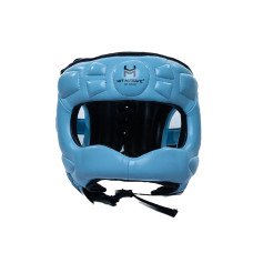 Боксерський шолом Hit N Move Face Saver Headgear Vision Sky Blue