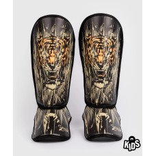 Захист гомілки Venum Tiger Kids Shin Guards Black Neon Orang
