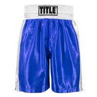 Шорти TITLE Boxing Edge Boxing Trunks 2.0 Blue White