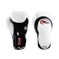 Боксерські рукавиці Twins Velcro Extra Design BGVL6 Black White