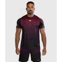 Тренувальна футболка Venum Tactical XT Dry tech T-shirt - Black/Burgundy/Gold