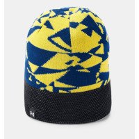 Двостороння дитяча шапка Under Armour Reversible Beanie Navy
