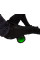 Масажний ролик (роллер) PowerPlay 4025 Massage Roller Чорно-зелений (33x15см.)