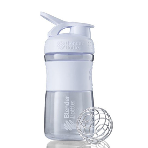 Шейкер спортивний (пляшка) BlenderBottle SportMixer Flip 20oz/590ml White