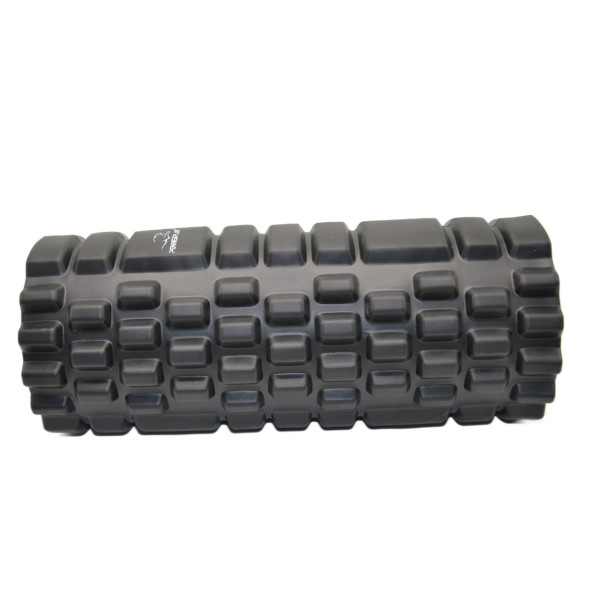 Масажний ролик (роллер) PowerPlay 4025 Massage Roller Чорно-зелений (33x15см.)