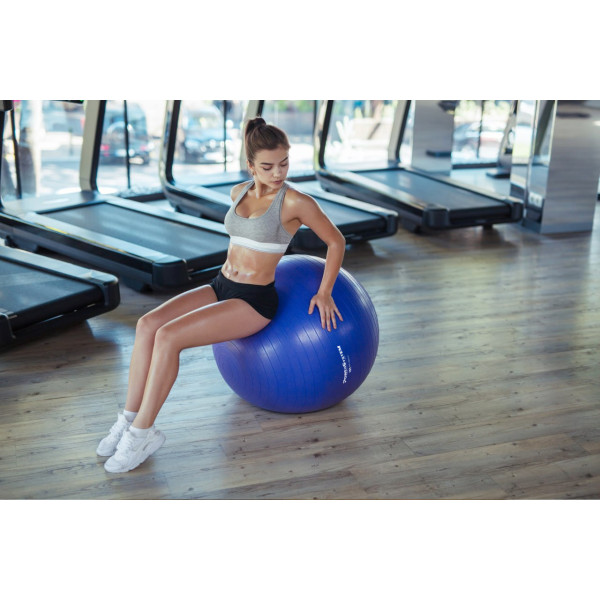 М'яч для фітнесу (фітбол) Power System PS-4012 Ø65 cm PRO Gymball Blue