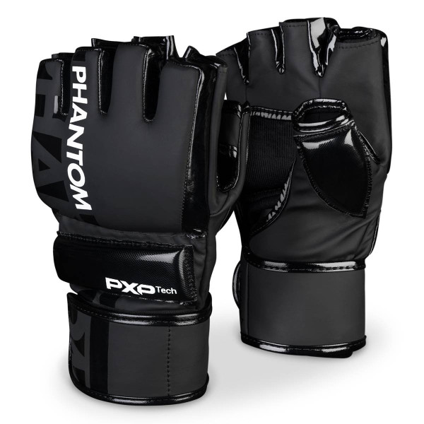 Рукавиці для ММА Phantom APEX Hybrid Black S/M