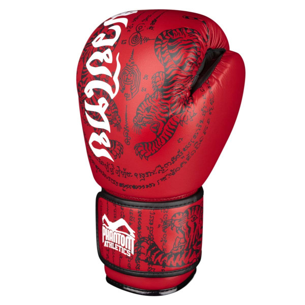 Боксерські рукавиці Phantom Muay Thai Red 14 унцій (капа в подарунок)